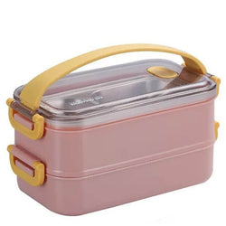 Boite repas isotherme rose