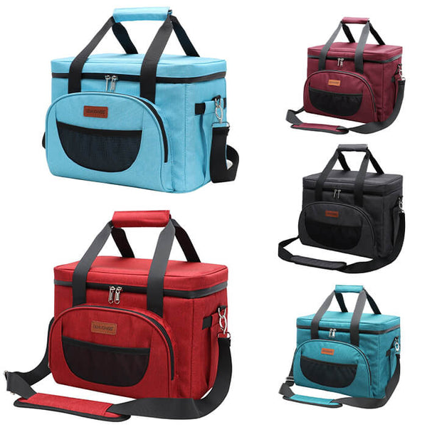 Glacière souple avec bandoulière (5 coloris)