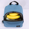 Aliments dans petit sac à dos isotherme