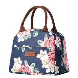Lunch bag isotherme fleuri