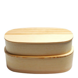 Lunch box en bois clair 1100ml
