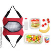 Présentation lunch bag à pois