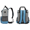 Sac à dos isotherme bleu et gris