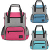 Sac à dos rose, bleu et turquoise