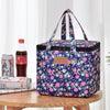Sac isotherme à fleurs