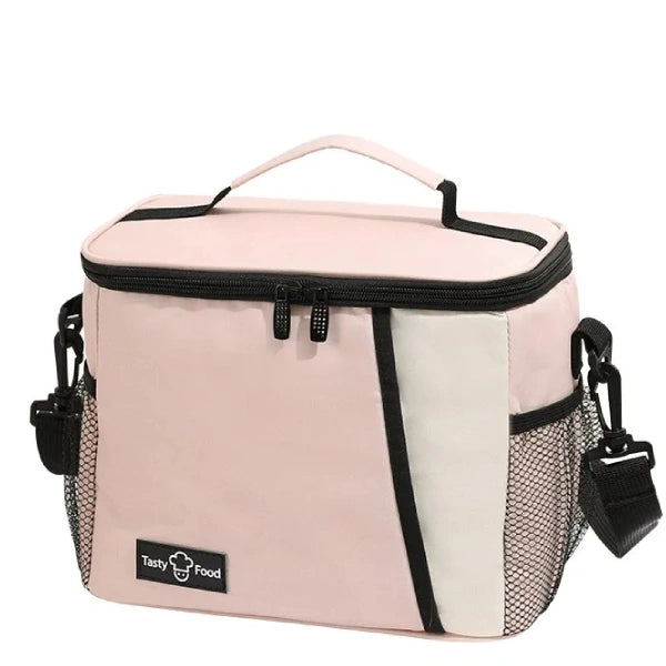 Sac isotherme repas rose