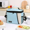 Sac lunch box bleu-ciel