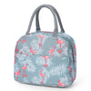Sac lunch box femme flamant rose