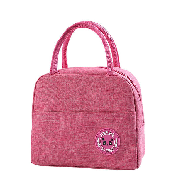 Sac lunch box femme - Rose