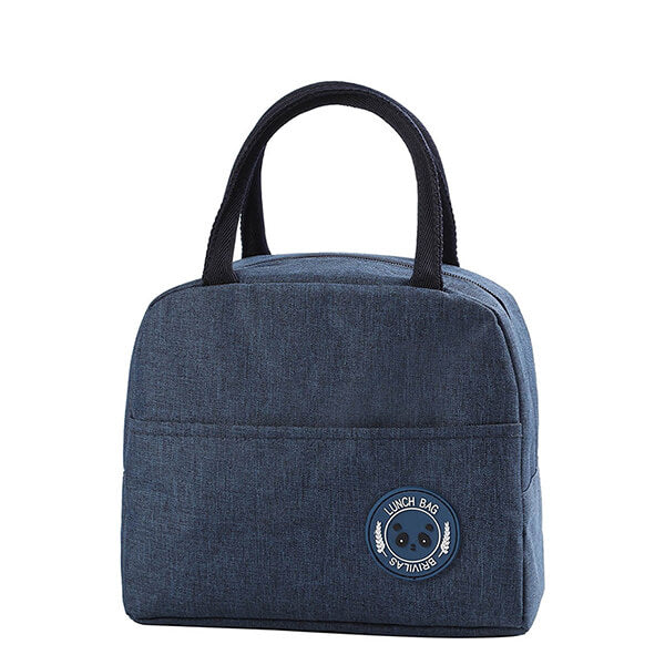 Sac lunch box isotherme bleu