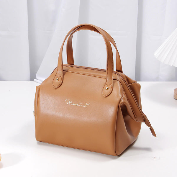 Sac Déjeuner Isotherme Style Papier - Garde Au Chaud/froid - Fermeture Velcro