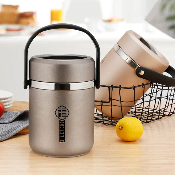 Boite Isotherme Repas Chaud Alimentaires 2.2L Soupe Thermos Lunch