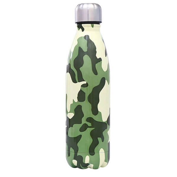 Bouteille isotherme militaire verte