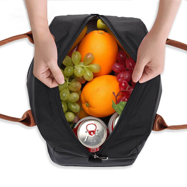 fruits dans lunch bag