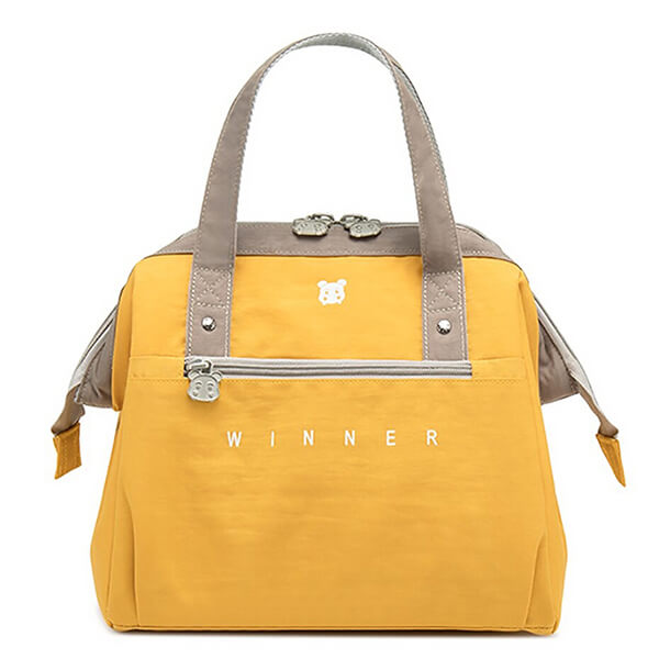 Lunch bag design jaune
