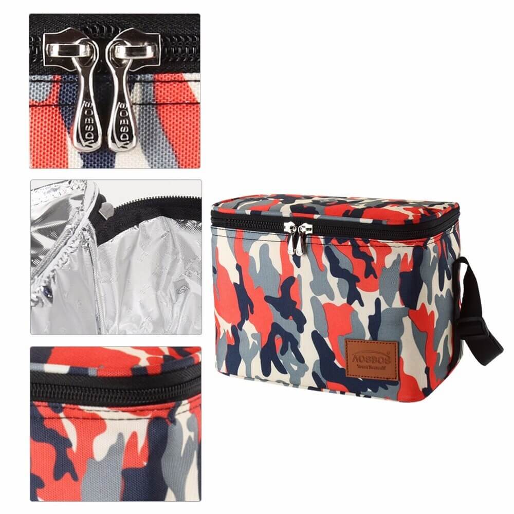 Lunch bag isotherme homme - Militaire