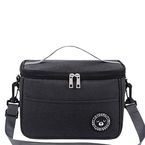 Lunch bag homme noir