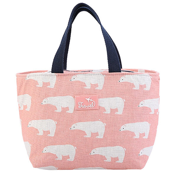Lunch bag isotherme femme ours