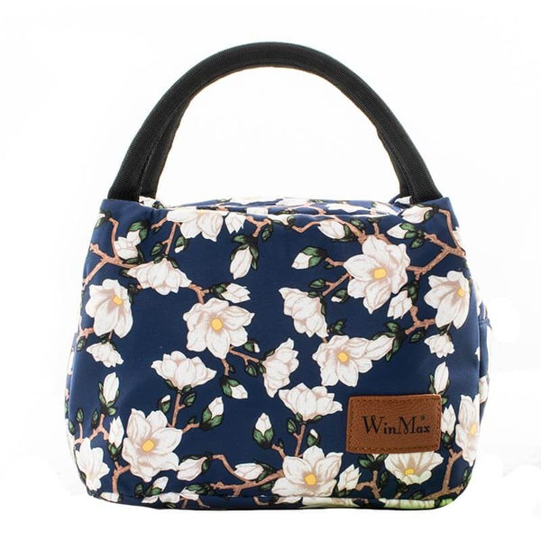 Lunch bag isotherme fleur de printemps