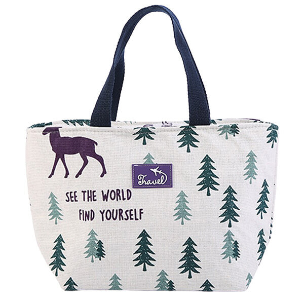 Lunch bag isotherme original sapin