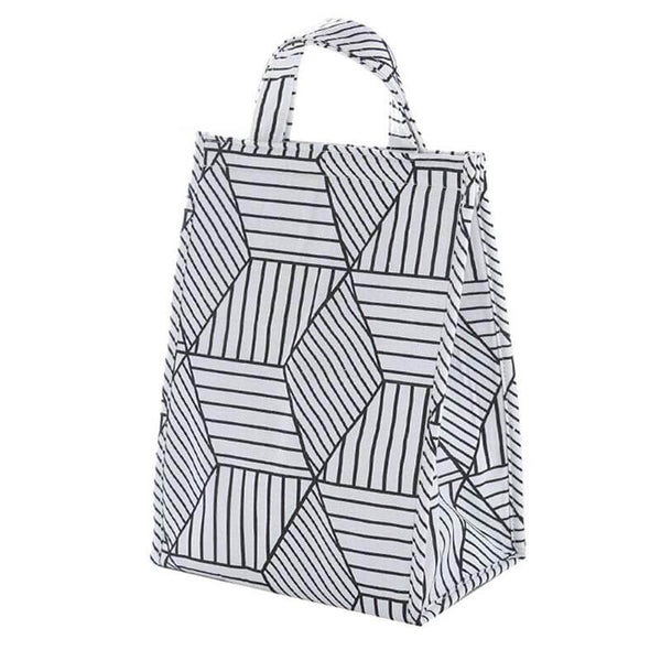 Lunch bag isotherme trompe l'oeil