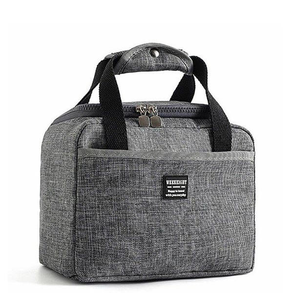 Lunch bag weekeight gris
