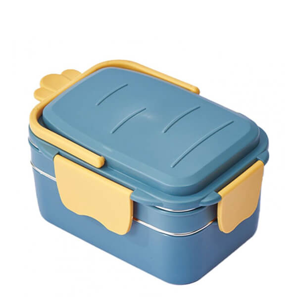 Lunch box isotherme bleue
