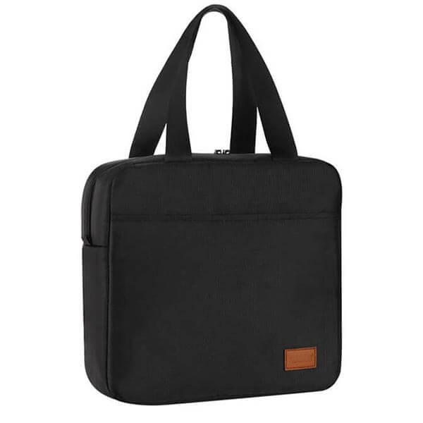 Sac isotherme repas noir