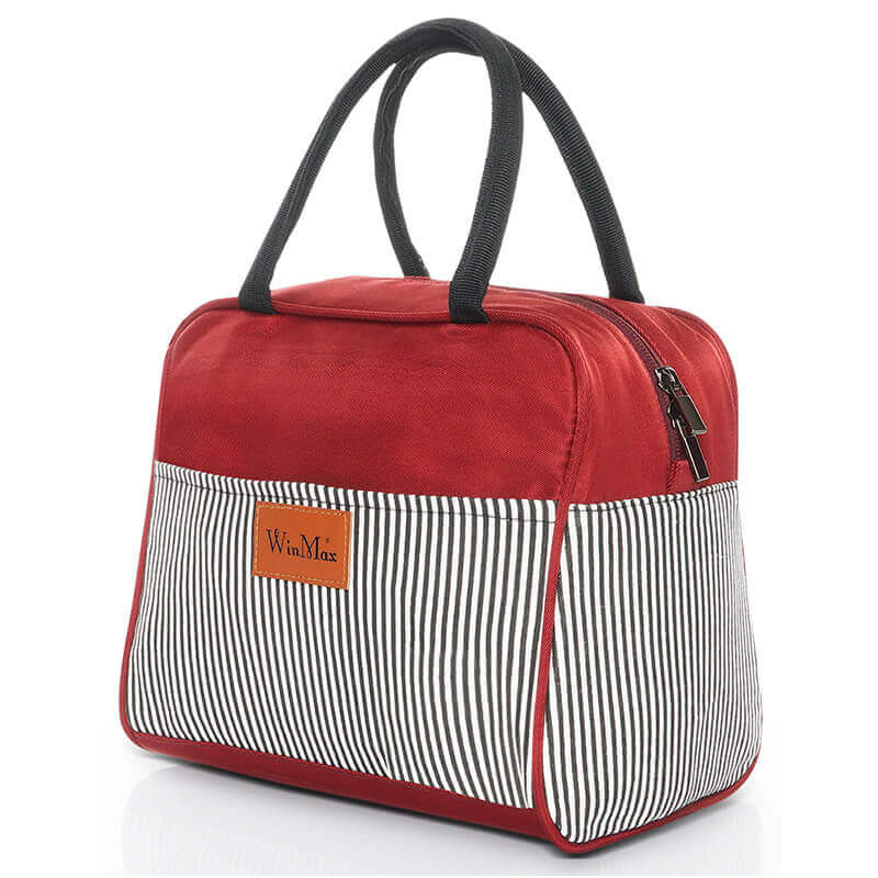 Sac lunch box isotherme rouge