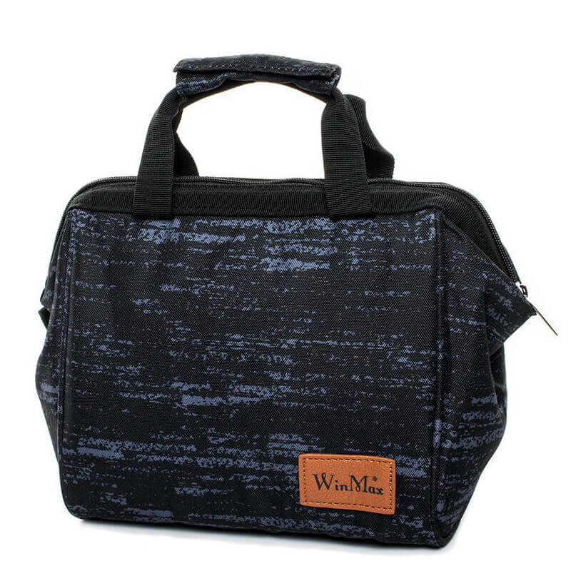 Sac lunch isotherme homme noir