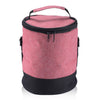 Sac repas isotherme rouge rond